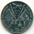 Фолклендские острова, 50 пенсов 1995 год (UNC)