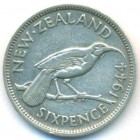Новая Зеландия, 6 пенсов 1944 год