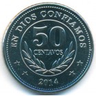 Никарагуа, 50 сентаво 2014 год (UNC)