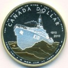Канада, 1 доллар 2010 год (PROOF)