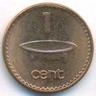 Фиджи, 1 цент 1992 год (UNC)