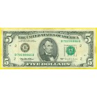 США, 5 долларов 1995 год