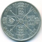 Великобритания, 1 флорин 1891 год