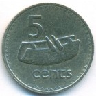 Фиджи, 5 центов 1969 год