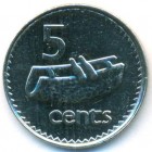 Фиджи, 5 центов 1992 год (UNC)