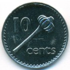 Фиджи, 10 центов 1990 год (UNC)