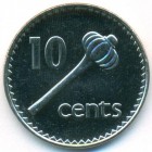 Фиджи, 10 центов 1998 год (UNC)