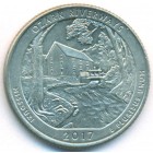 США, 25 центов 2017 год P (UNC)