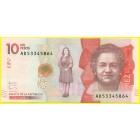 Колумбия, 10 000 песо 2016 год (UNC)
