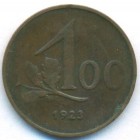 Австрия, 100 крон 1923 год