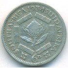 Южная Африка, 6 пенсов 1934 год