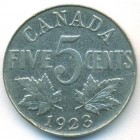 Канада, 5 центов 1923 год
