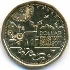 Канада, 1 доллар 2011 год (UNC)