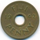 Фиджи, 1 пенни 1942 год