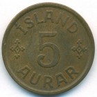 Исландия, 5 эйре 1931 год