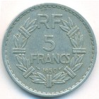 Франция, 5 франков 1950 год
