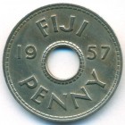 Фиджи, 1 пенни 1957 год