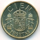 Испания, 100 песет 1986 год (UNC)