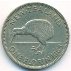 Новая Зеландия, 1 флорин 1965 год