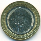 Чили, 100 песо 2001 год (UNC)