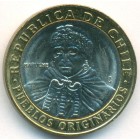Чили, 100 песо 2005 год (AU)