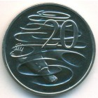 Австралия, 20 центов 1988 год (UNC)