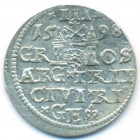 Речь Посполитая, Рига, 3 гроша 1598 год (AU)