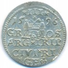 Речь Посполитая, Рига, 3 гроша 1596 год