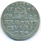 Речь Посполитая, Рига, 3 гроша 1589 год