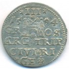 Речь Посполитая, Рига, 3 гроша 1594 год