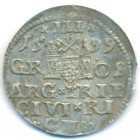 Речь Посполитая, Рига, 3 гроша 1599 год