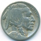 США, 5 центов 1937 год