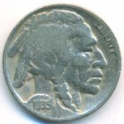 США, 5 центов 1935 год D