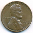 США, 1 цент 1957 год