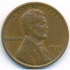 США, 1 цент 1935 год