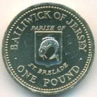 Джерси, 1 фунт 1984 год (AU)