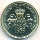 Великобритания, 2 фунта 1989 год (UNC)