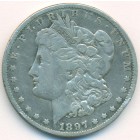 США, 1 доллар 1897 год O