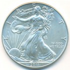 США, 1 доллар 2011 год (UNC)