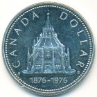 Канада, 1 доллар 1976 год (AU)