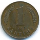 Латвия, 1 сантим 1939 год