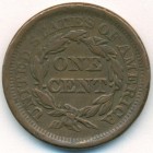 США, 1 цент 1853 год