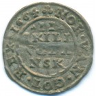 Дания, 2 скиллинга 1664 год