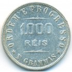 Бразилия, 1000 реалов 1911 год