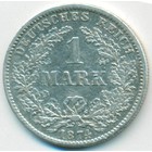 Германия, 1 марка 1874 год D