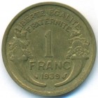 Франция, 1 франк 1939 год