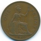 Великобритания, 1 пенни 1940 год