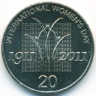 Австралия, 20 центов 2011 год (UNC)