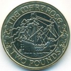 Великобритания, 2 фунта 2011 год (BU)