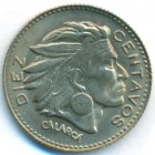 Колумбия, 10 сентаво 1964 год (UNC)